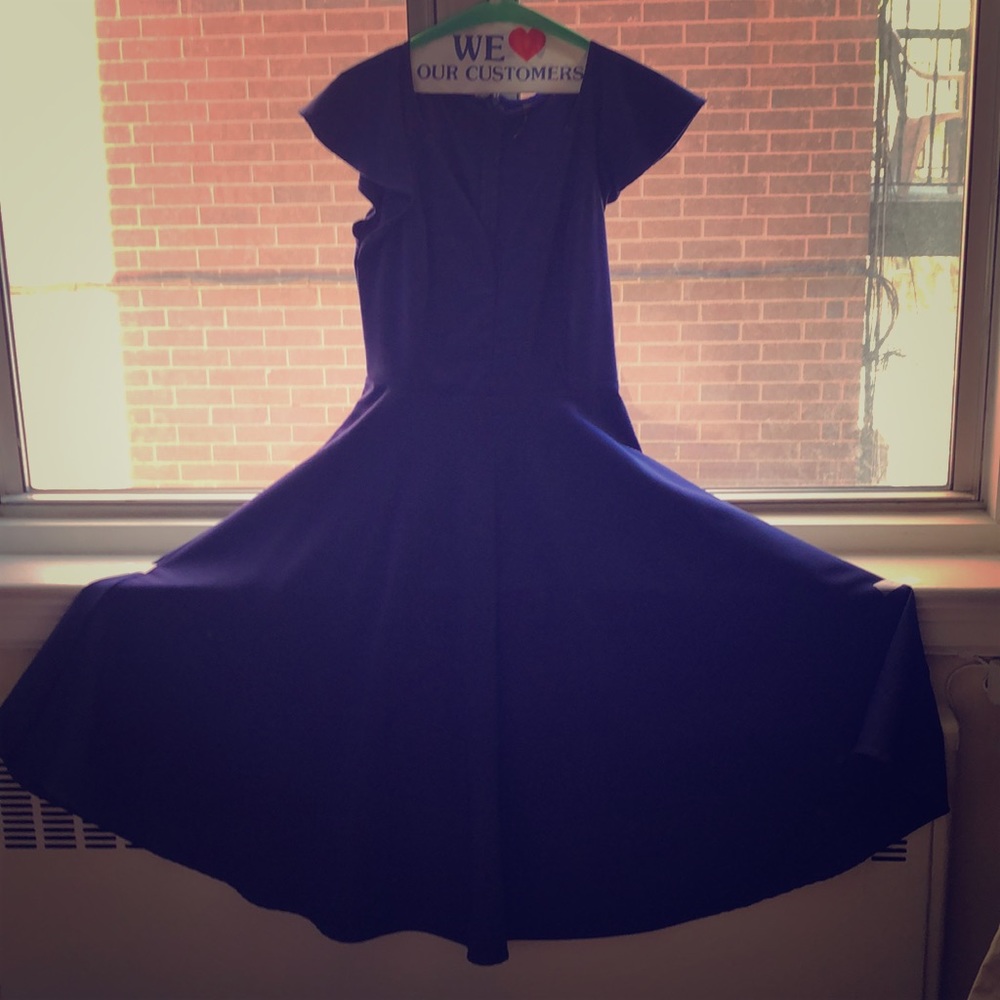 Navy blue dress LULU’s medium.